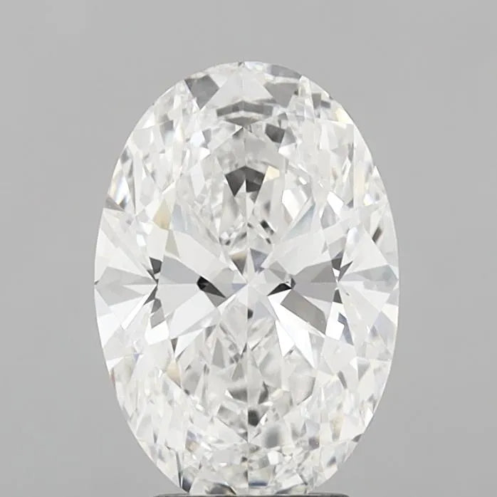 3.03ct Oval Lab Grown Diamond (Colour E, Clarity VVS1, IGI Certified)