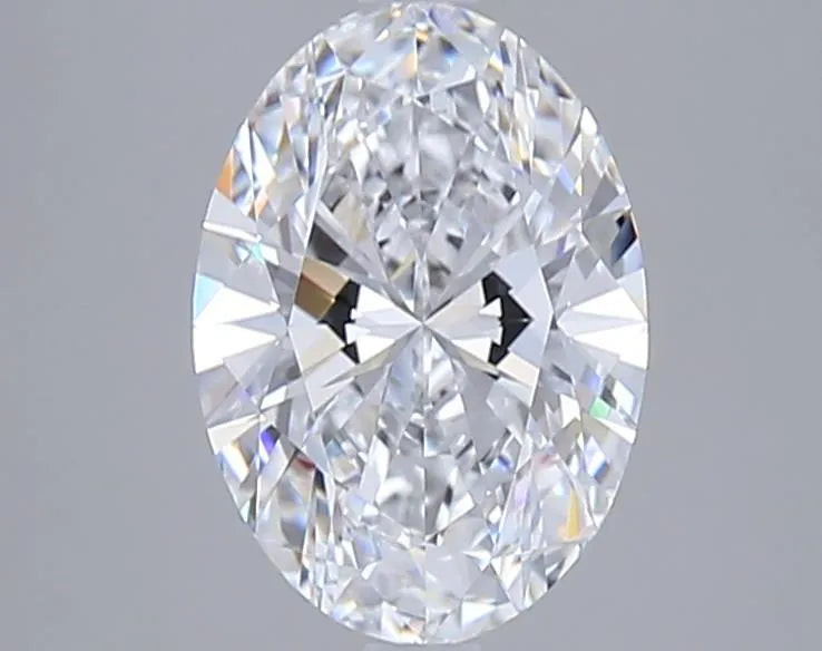 3.03ct Oval Lab Grown Diamond (Colour E, Clarity VVS1, IGI Certified)