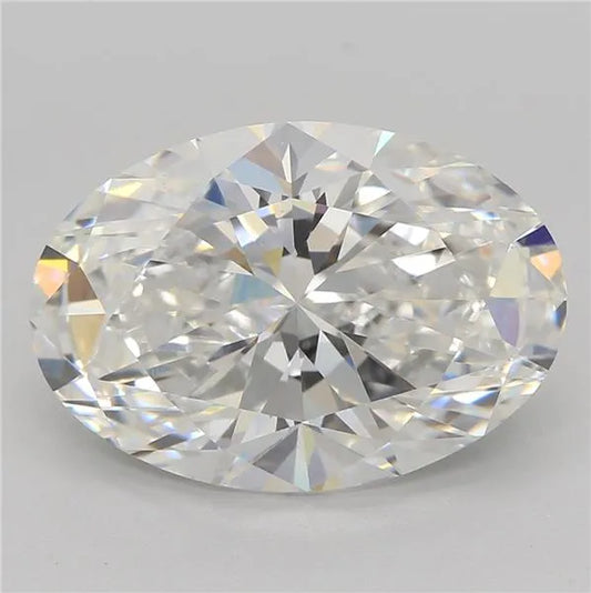 3.03ct Oval Lab Grown Diamond (Colour E, Clarity VVS2, Cut EX, IGI Certified)