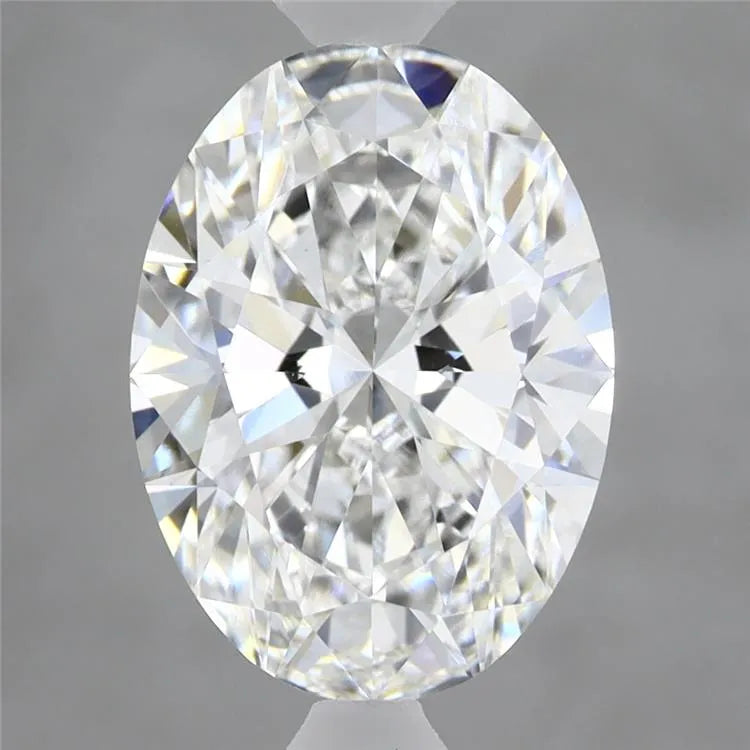 3.03ct Oval Lab Grown Diamond (Colour E, Clarity VVS2, IGI Certified)