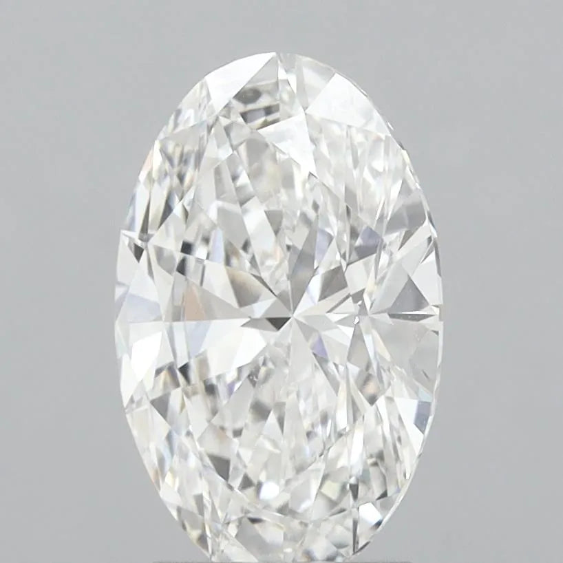 3.03ct Oval Lab Grown Diamond (Colour E, Clarity VVS2, IGI Certified)
