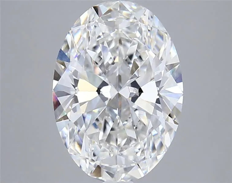 3.03ct Oval Lab Grown Diamond (Colour E, Clarity VVS2, IGI Certified)