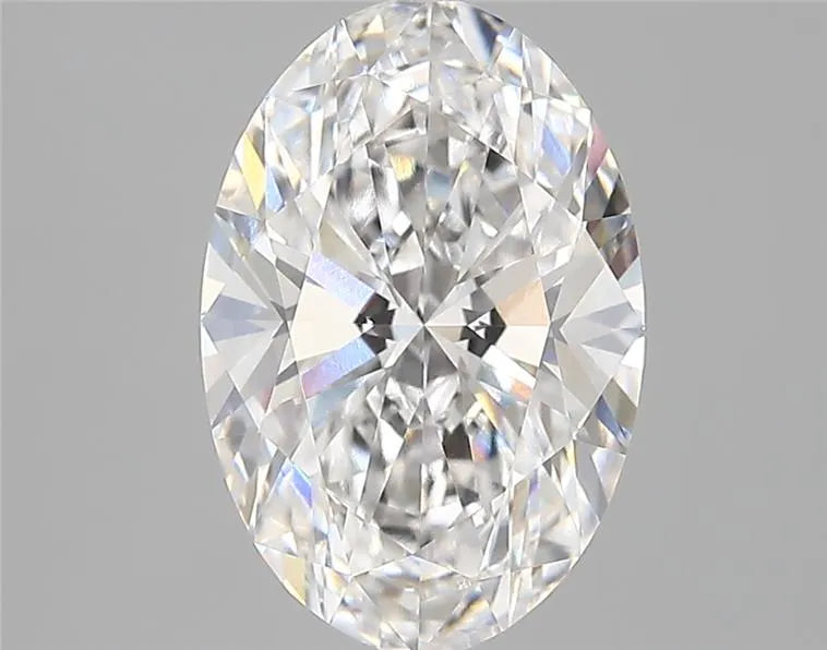 3.03ct Oval Lab Grown Diamond (Colour E, Clarity VVS2, IGI Certified)