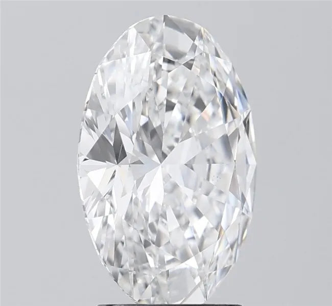 3.03ct Oval Lab Grown Diamond (Colour E, Clarity VVS2, IGI Certified)