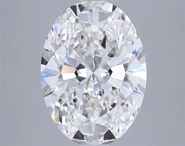 3.03ct Oval Lab Grown Diamond (Colour E, Clarity VVS2, IGI Certified)
