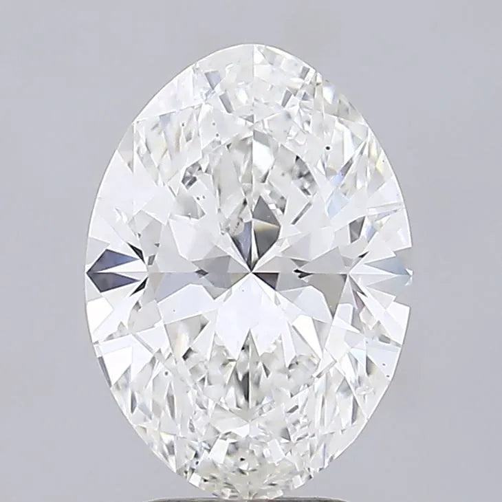 3.03ct Oval Lab Grown Diamond (Colour F, Clarity SI1, IGI Certified)