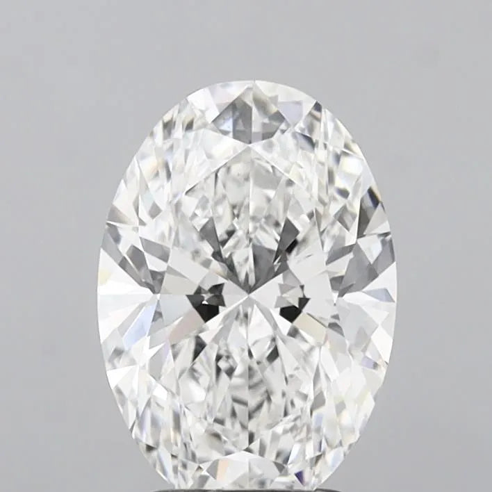 3.03ct Oval Lab Grown Diamond (Colour F, Clarity VS1, IGI Certified)