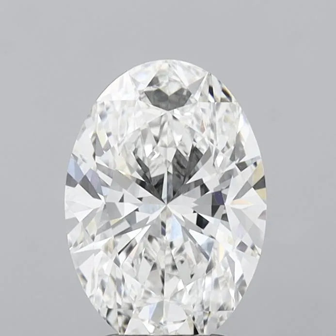 3.03ct Oval Lab Grown Diamond (Colour F, Clarity VVS2, IGI Certified)