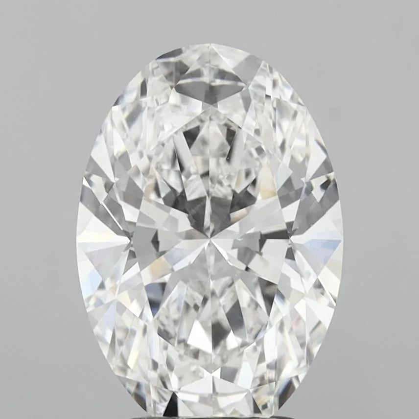 3.03ct Oval Lab Grown Diamond (Colour F, Clarity VVS2, IGI Certified)