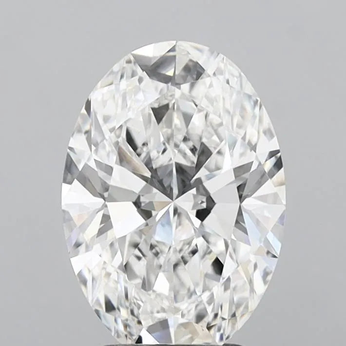 3.03ct Oval Lab Grown Diamond (Colour F, Clarity VVS2, IGI Certified)