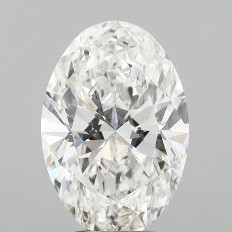 3.03ct Oval Lab Grown Diamond (Colour F, Clarity VVS2, IGI Certified)