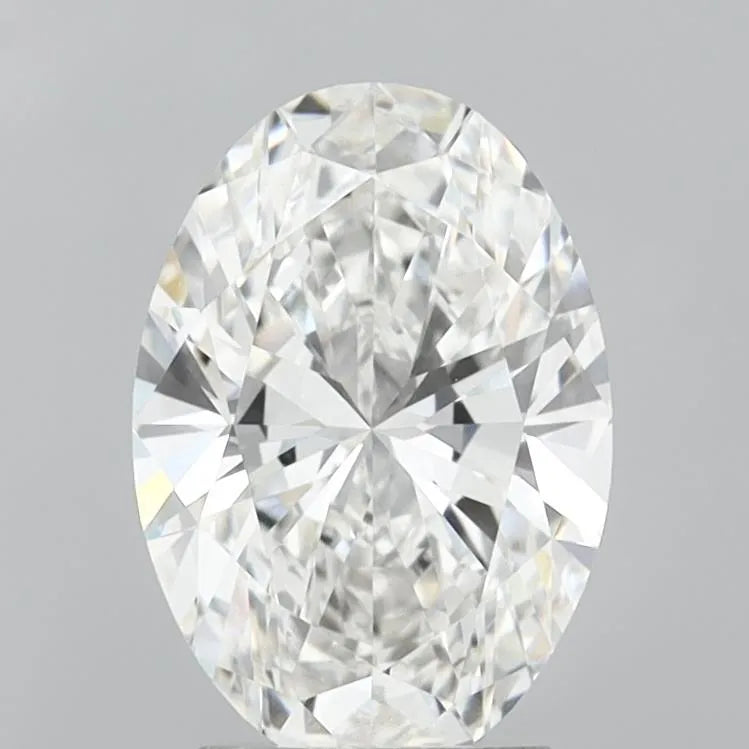3.03ct Oval Lab Grown Diamond (Colour F, Clarity VVS2, IGI Certified)
