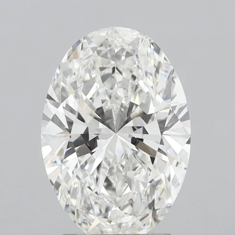 3.03ct Oval Lab Grown Diamond (Colour F, Clarity VVS2, IGI Certified)