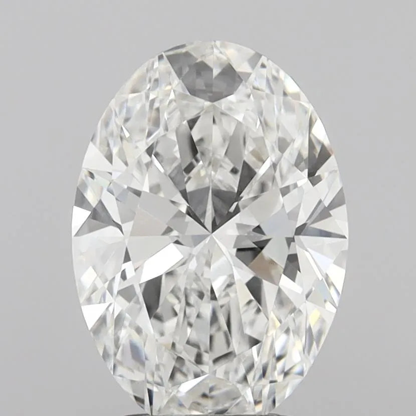 3.03ct Oval Lab Grown Diamond (Colour F, Clarity VVS2, IGI Certified)