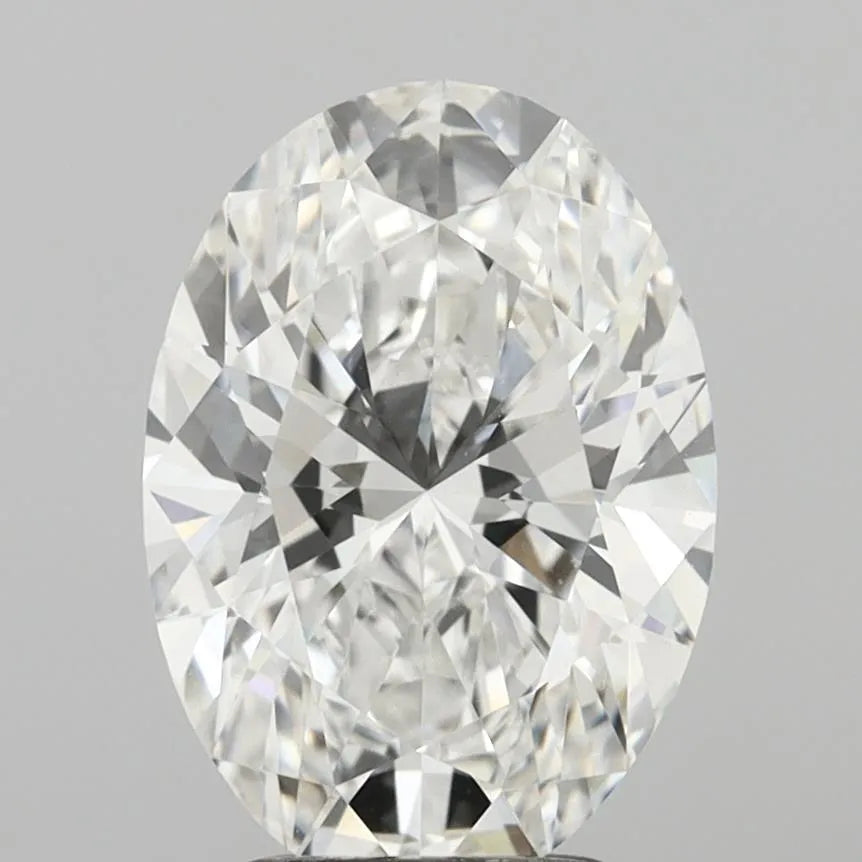 3.03ct Oval Lab Grown Diamond (Colour F, Clarity VVS2, IGI Certified)