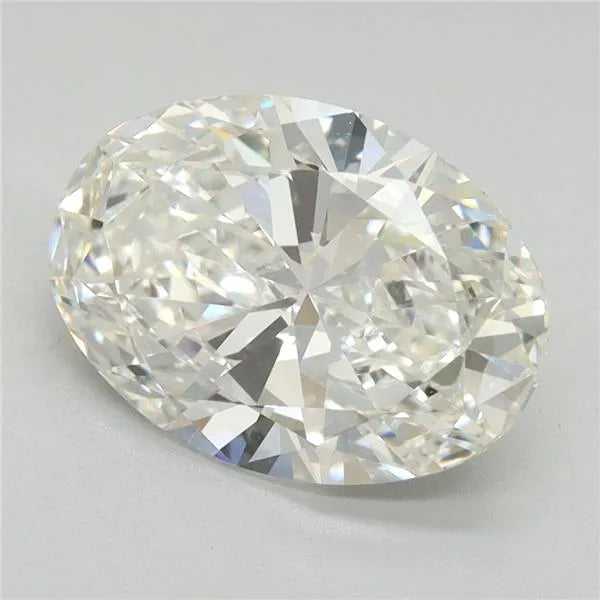 3.03ct Oval Lab Grown Diamond (Colour G, Clarity VS1, Cut GD, Uncertified)