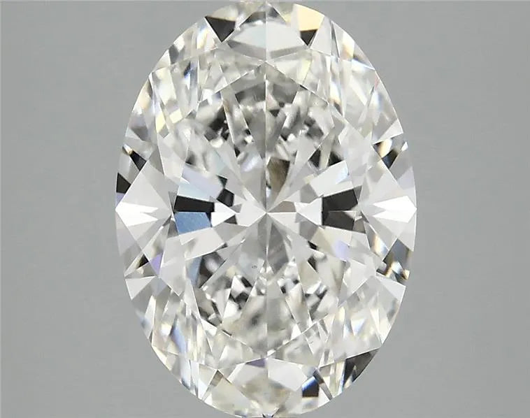 3.03ct Oval Lab Grown Diamond (Colour G, Clarity VS1, IGI Certified)