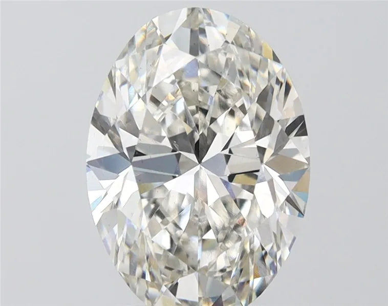 3.03ct Oval Lab Grown Diamond (Colour G, Clarity VS2, IGI Certified)