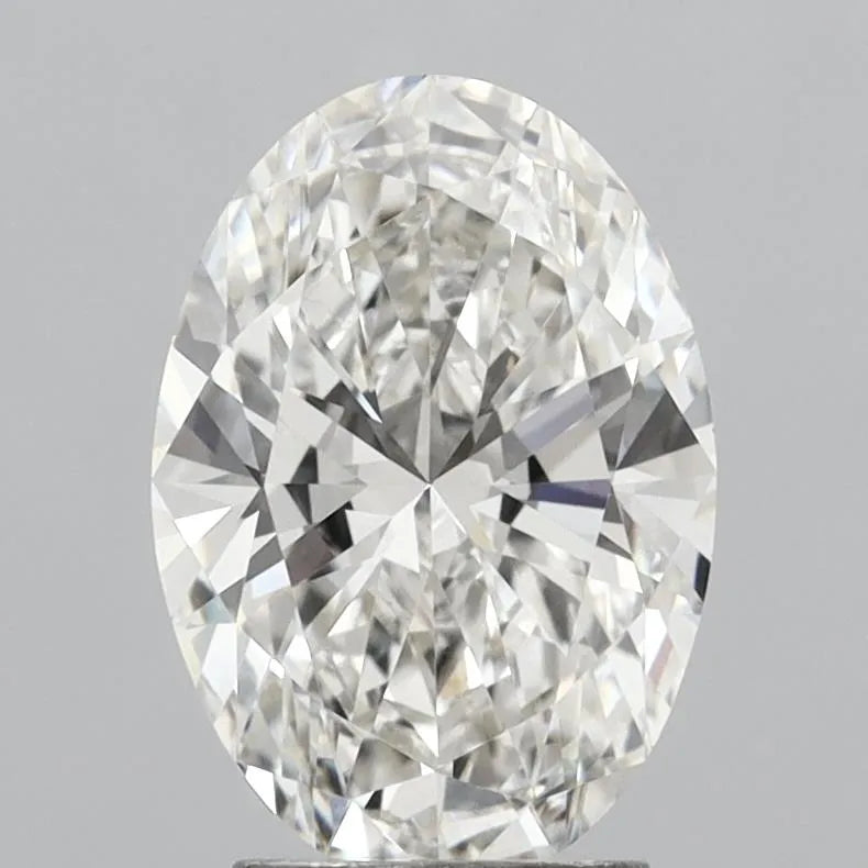 3.03ct Oval Lab Grown Diamond (Colour G, Clarity VVS2, IGI Certified)