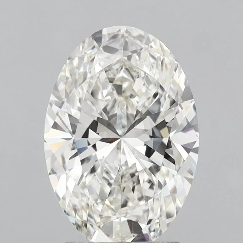 3.03ct Oval Lab Grown Diamond (Colour G, Clarity VVS2, IGI Certified)