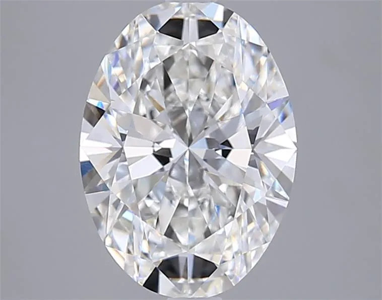 3.03ct Oval Lab Grown Diamond (Colour G, Clarity VVS2, IGI Certified)