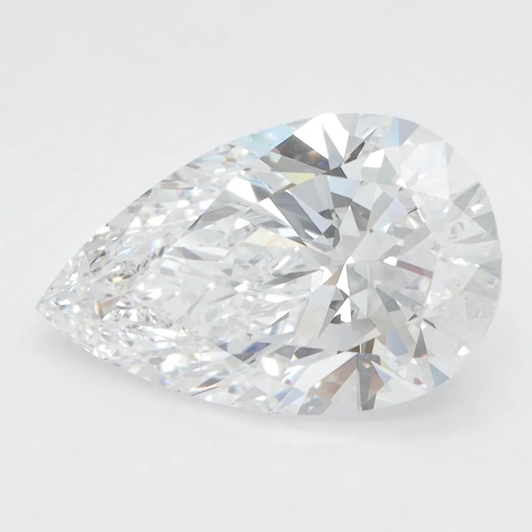 3.03ct Pear Lab Grown Diamond (Colour D, Clarity VVS1, IGI Certified)