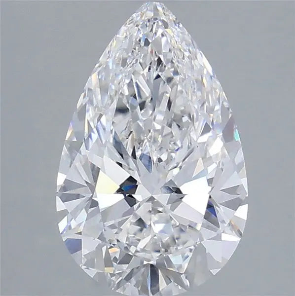 3.03ct Pear Lab Grown Diamond (Colour D, Clarity VVS2, IGI Certified)