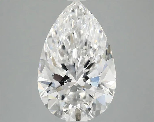 3.03ct Pear Lab Grown Diamond (Colour E, Clarity VS2, IGI Certified)