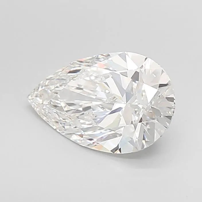 3.03ct Pear Lab Grown Diamond (Colour E, Clarity VVS2, IGI Certified)