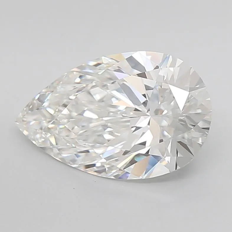 3.03ct Pear Lab Grown Diamond (Colour F, Clarity IF, Cut EX, IGI Certified)