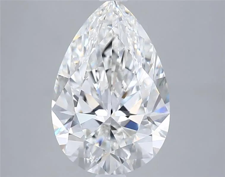 3.03ct Pear Lab Grown Diamond (Colour F, Clarity VVS2, IGI Certified)