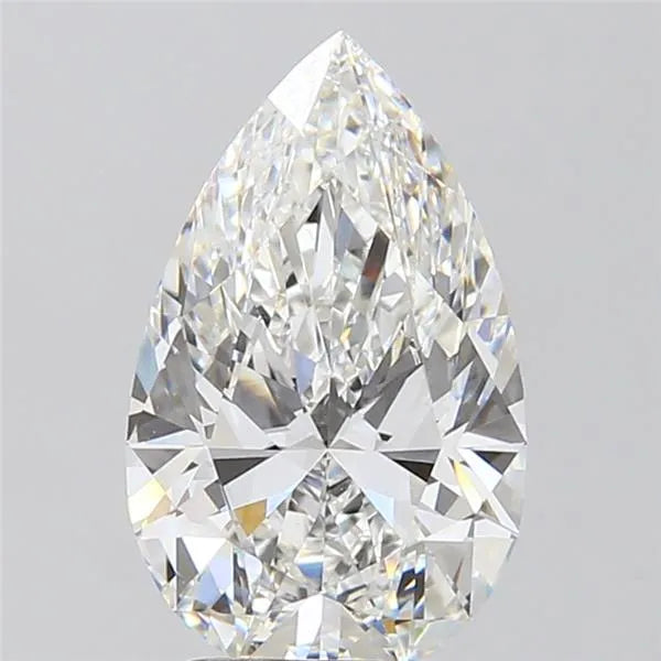 3.03ct Pear Lab Grown Diamond (Colour F, Clarity VVS2, IGI Certified)