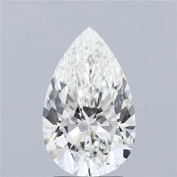3.03ct Pear Lab Grown Diamond (Colour G, Clarity SI1, IGI Certified)