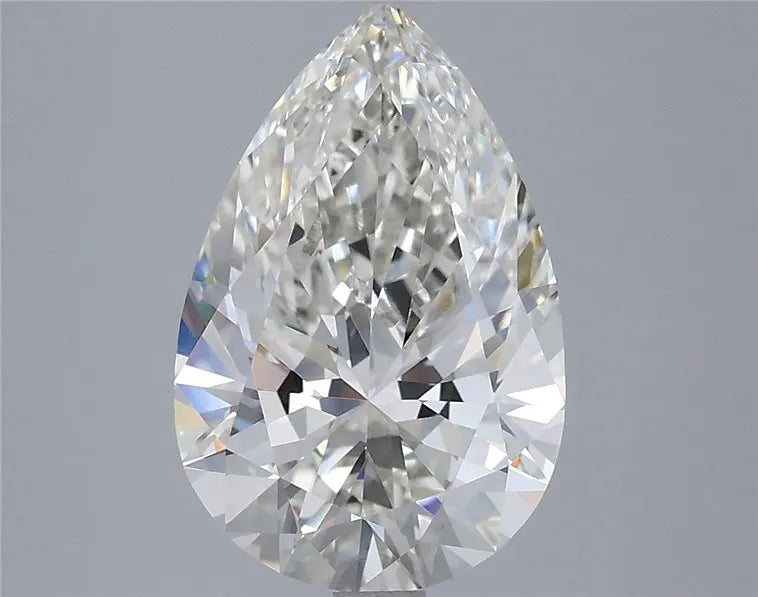 3.03ct Pear Lab Grown Diamond (Colour G, Clarity VVS2, IGI Certified)