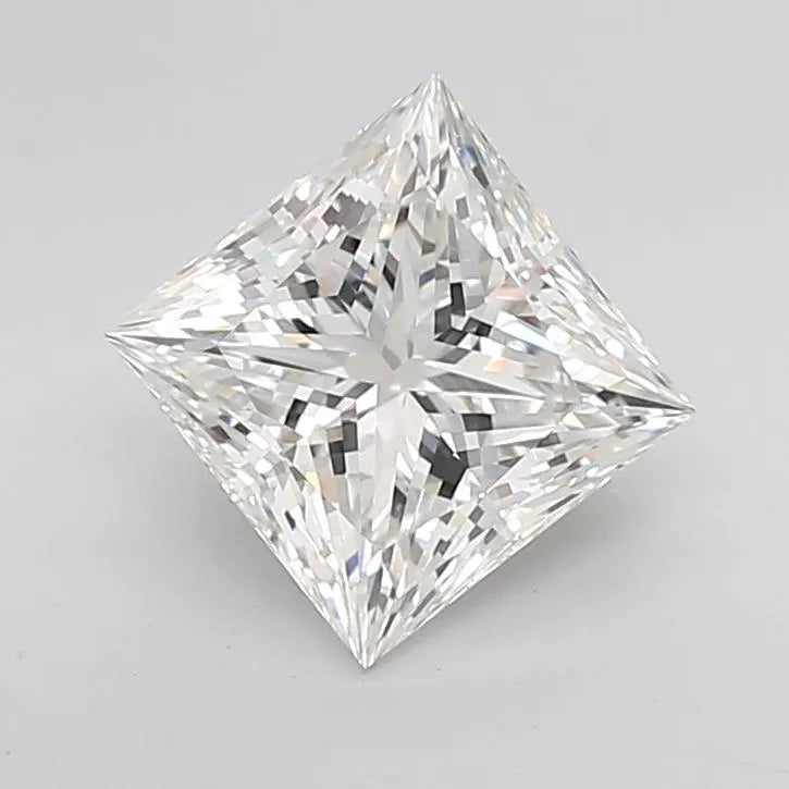 3.03ct Princess Lab Grown Diamond (Colour E, Clarity VVS2, IGI Certified)