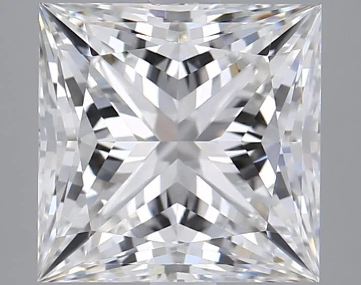 3.03ct Princess Lab Grown Diamond (Colour G, Clarity VVS2, IGI Certified)
