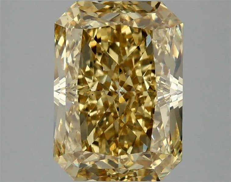 3.03ct Radiant Lab Grown Diamond (Colour Fancy Vivid Yellow, Clarity VS2, IGI Certified)
