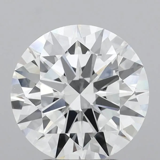 3.03ct Round Lab Grown Diamond (Colour E, Clarity VVS1, Cut EX, IGI Certified)
