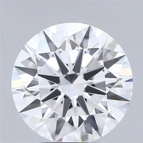 3.03ct Round Lab Grown Diamond (Colour E, Clarity VVS2, Cut ID, IGI Certified)