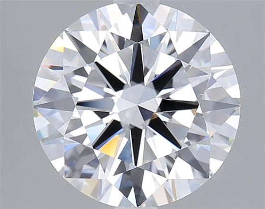 3.03ct Round Lab Grown Diamond (Colour E, Clarity VVS2, Cut ID, IGI Certified)