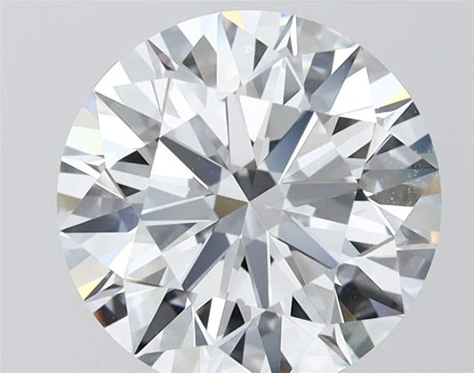 3.03ct Round Lab Grown Diamond (Colour H, Clarity IF, Cut ID, IGI Certified)