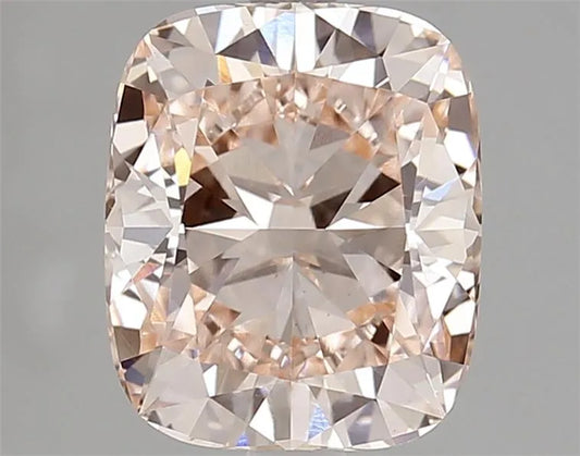 3.04ct Cushion modified Lab Grown Diamond (Colour Fancy Intense Pink, Clarity VS1, IGI Certified)