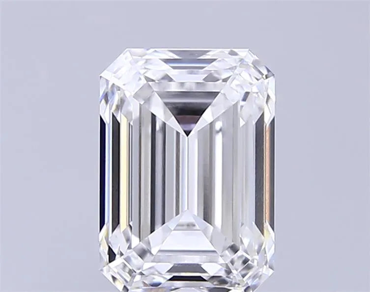 3.04ct Emerald Lab Grown Diamond (Colour D, Clarity FL, IGI Certified)