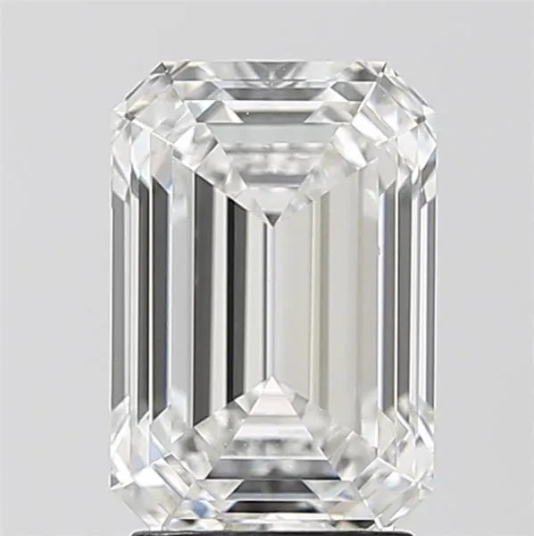 3.04ct Emerald Lab Grown Diamond (Colour D, Clarity VVS2, IGI Certified)