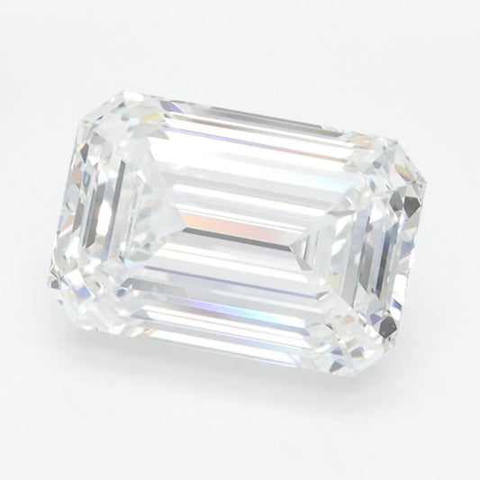 3.04ct Emerald Lab Grown Diamond (Colour E, Clarity VVS1, GIA Certified)