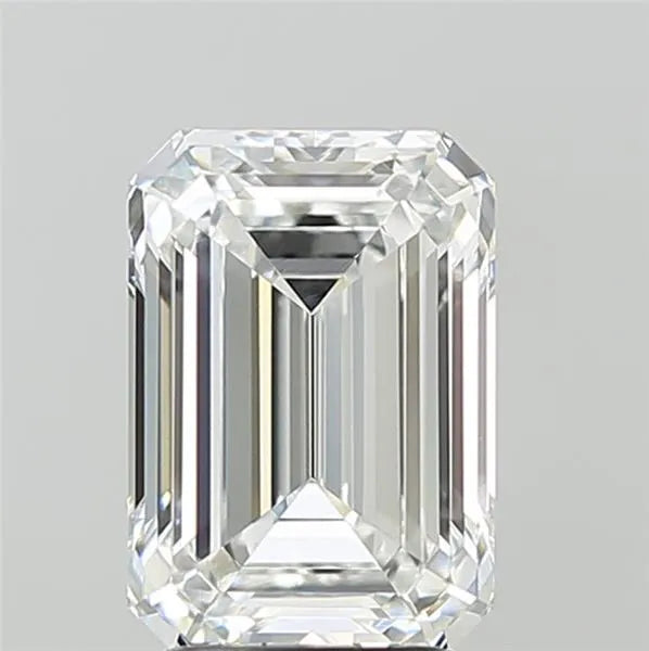 3.04ct Emerald Lab Grown Diamond (Colour E, Clarity VVS2, IGI Certified)