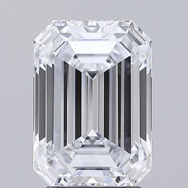 3.04ct Emerald Lab Grown Diamond (Colour F, Clarity IF, IGI Certified)