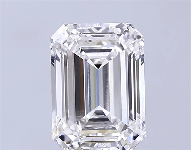 3.04ct Emerald Lab Grown Diamond (Colour F, Clarity VVS2, IGI Certified)