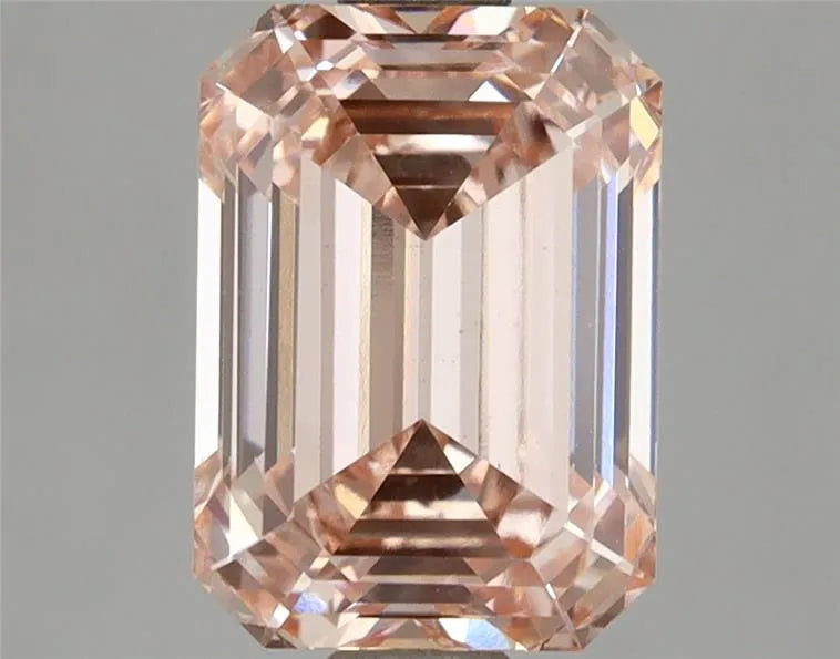 3.04ct Emerald Lab Grown Diamond (Colour Fancy Intense Pink, Clarity VS1, IGI Certified)
