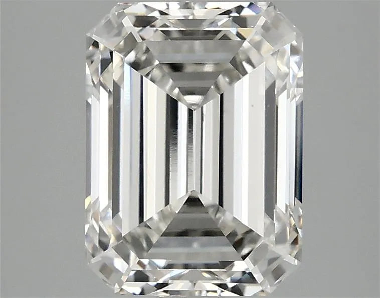 3.04ct Emerald Lab Grown Diamond (Colour G, Clarity VS1, IGI Certified)